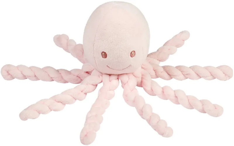 LAPIDOU Knuffel - Octopus - 22 cm by Nattou in Pink – product photo