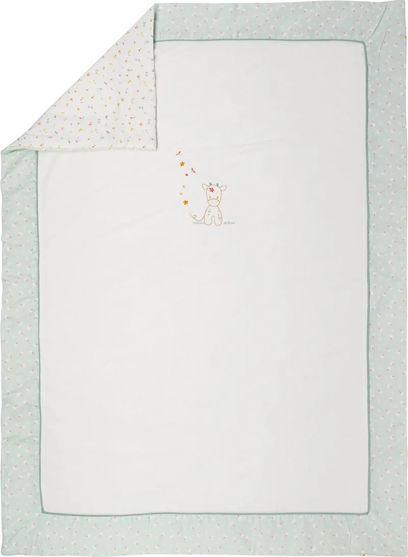 Mila, Lana en Zoe - Dekentje Baby - 135x100 cm - Wit by Nattou in Wit Mila – product photo