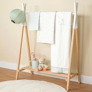 Mila, Lana en Zoe - Dekentje Baby - 135x100 cm - Wit by Nattou in Wit Mila – product photo 2 of 2