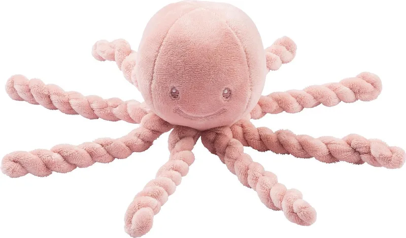 Octopus Lapidou - Knuffel - 23 cm by Nattou in Oudroze – product photo