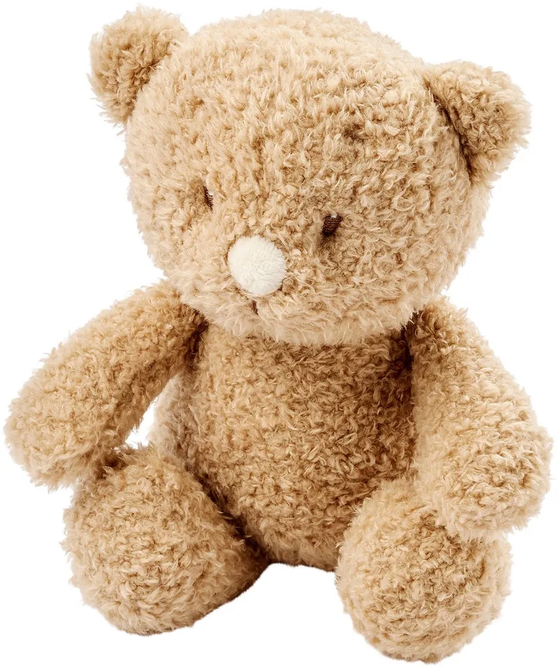 TEDDY Knuffel Baby Beer - 25 cm - Zachte baby knuffel - Baby cadeau de Nattou en Beige – photo produit