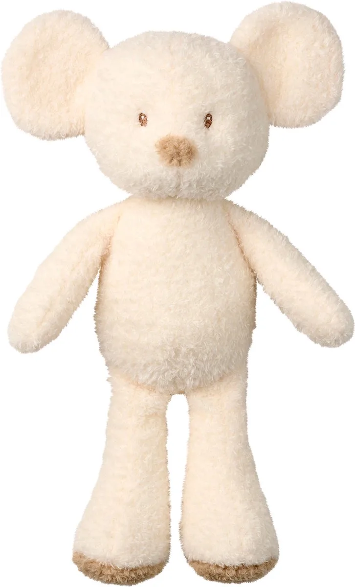 TEDDY Knuffel - Muis - 34 cm - Ecru fra Nattou i Teddy Ecru – produktbillede