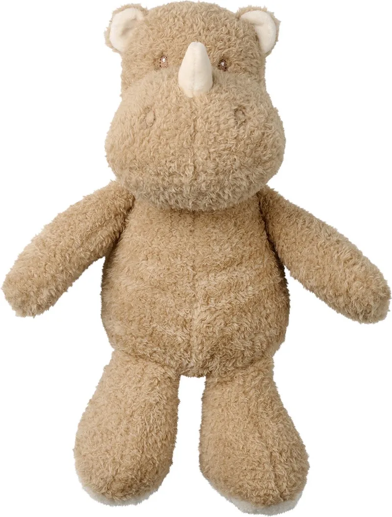 TEDDY Knuffel - Neushoorn - 30 cm - Karamel van Nattou in Teddy Karamel – productfoto