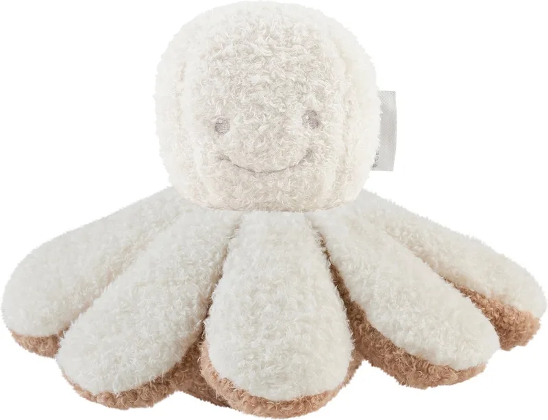 TEDDY Knuffel - Octopus - 20 cm - Ecru van Nattou in Teddy Ecru – productfoto