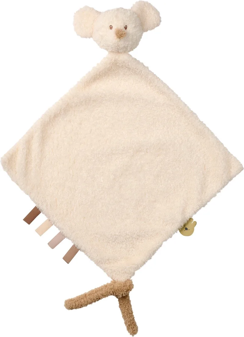 TEDDY Maxi Knuffeldoekje - Muis - 35 cm - Ecru de Nattou en Ecru 28x28 – photo produit