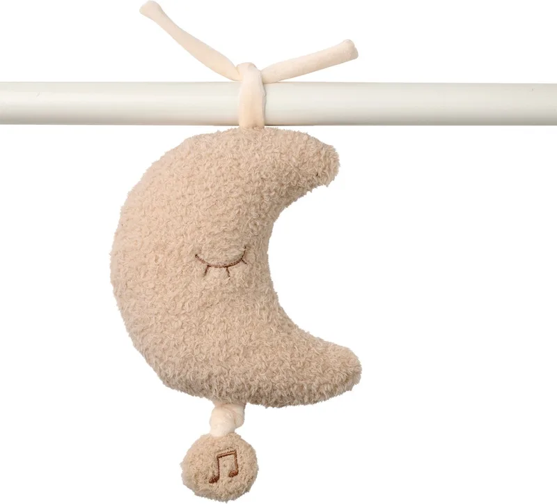 TEDDY Muziek Knuffel - Maan - 25 cm - Beige van Nattou in Maan Beige – productfoto