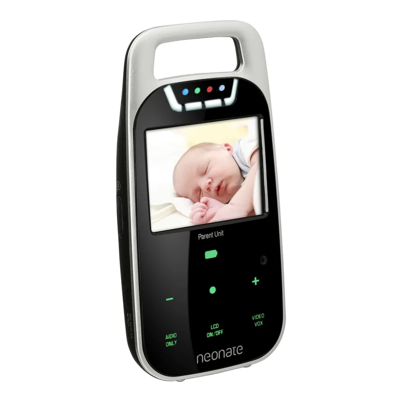 Babyphone mit Kamera BC-8000DV strahlungsarm von neonate in Schwarz, 12,5 × 6,2 × 2,8 mm – Produktfoto 3 von 3