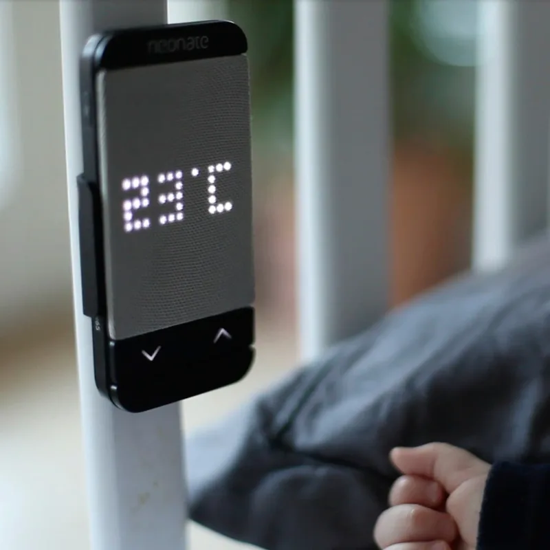 Babyphone N65 2.0 strahlungsarm von neonate in Schwarz, 24,3 × 17,1 × 5,2 mm – Produktfoto 3 von 3