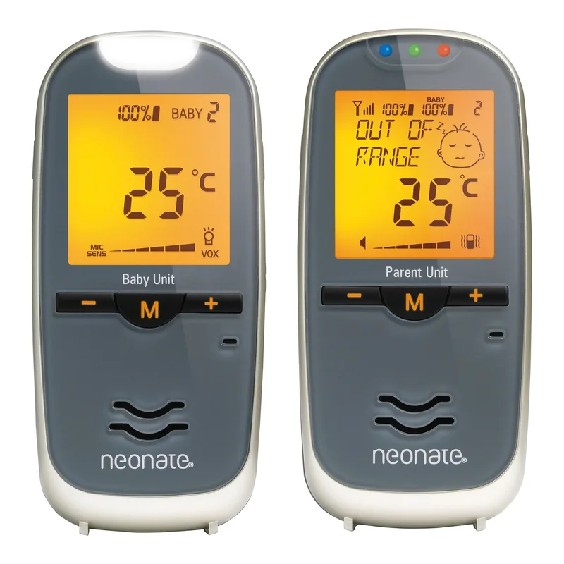 Babyphone strahlungsarm BC-6900D de neonate en Gris, 10,35 × 4,8 × 2,5 mm – photo produit 1 sur 3