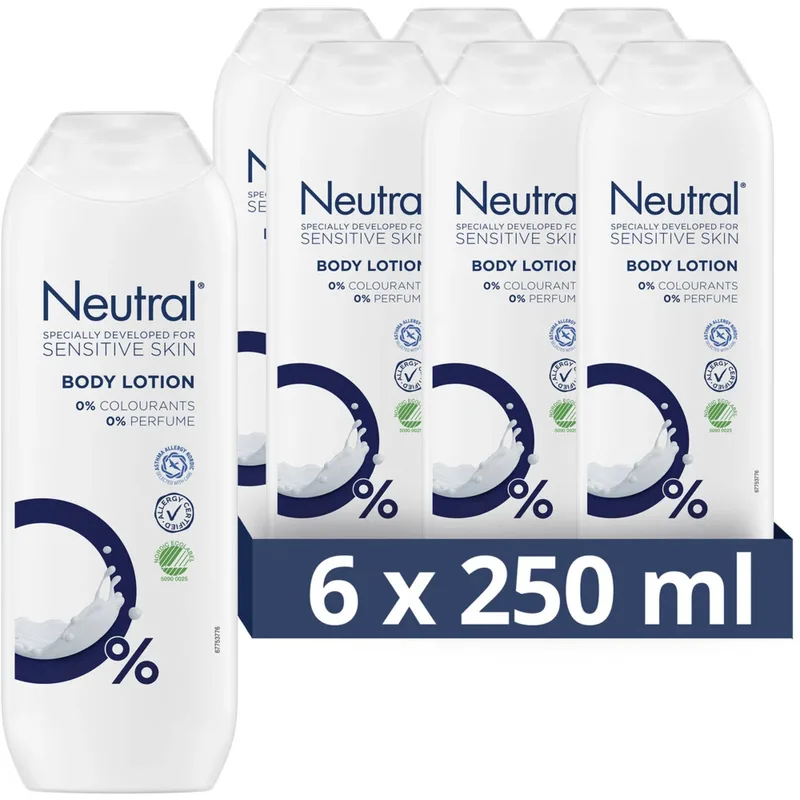 6x Neutral Bodylotion 0% 250 ml de Neutral – photo produit