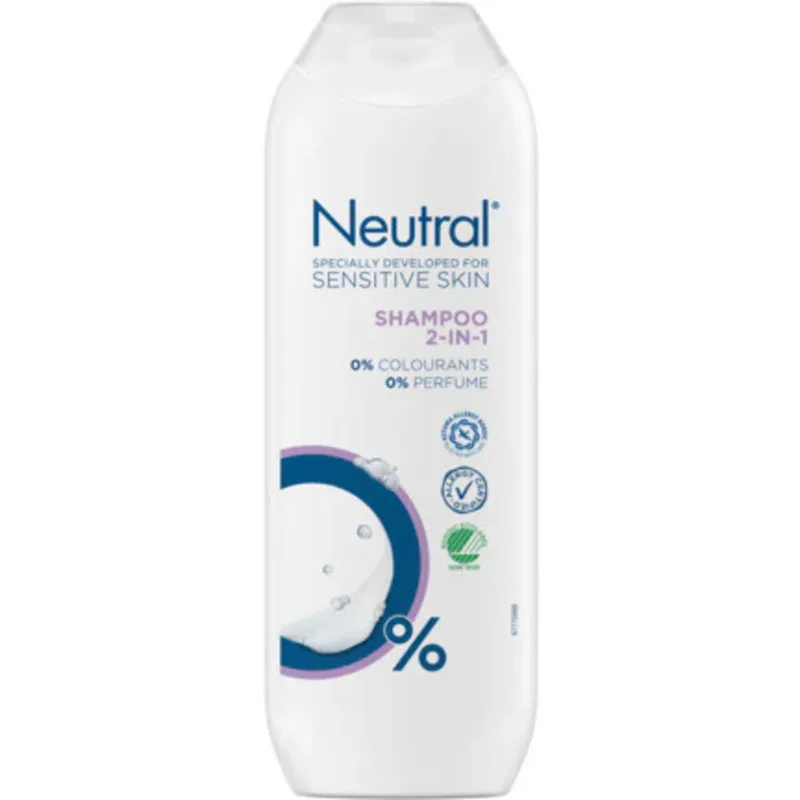 8x Neutral Shampoo 2in1 Sensitive Skin 250 ml de Neutral – photo produit