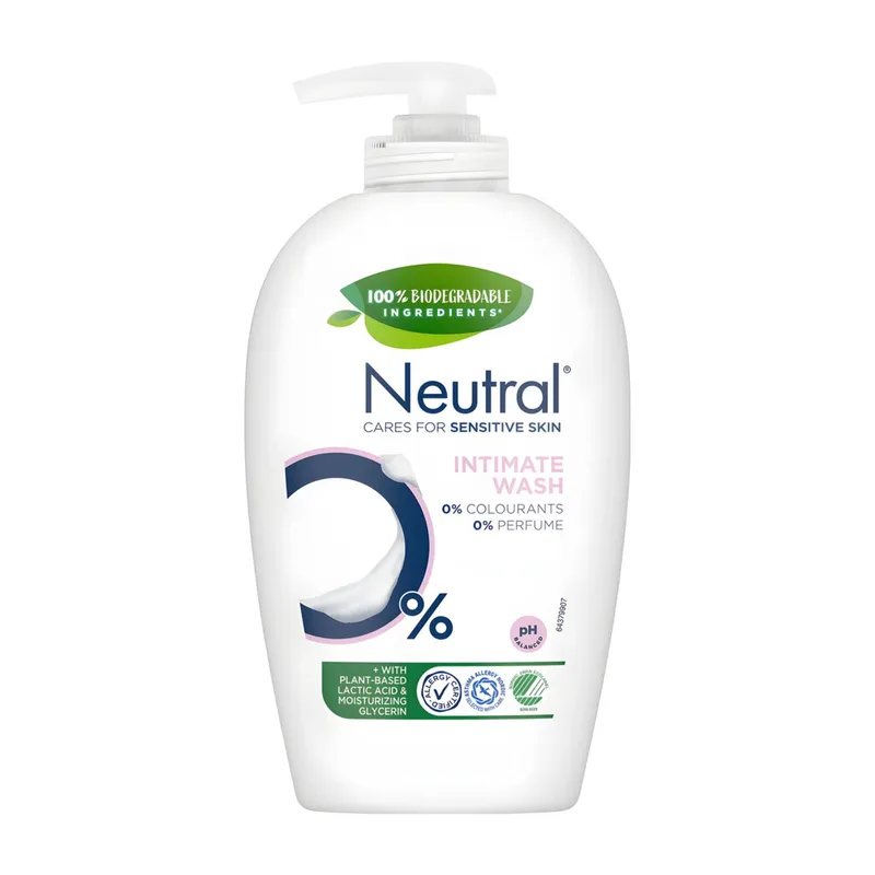 6x Neutral Intimate Wash Sensitive Skin 250 ml by Neutral – product photo