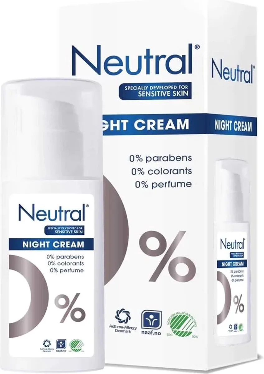 Nachtcrème - Night Cream - 50ml fra Neutral – produktbillede