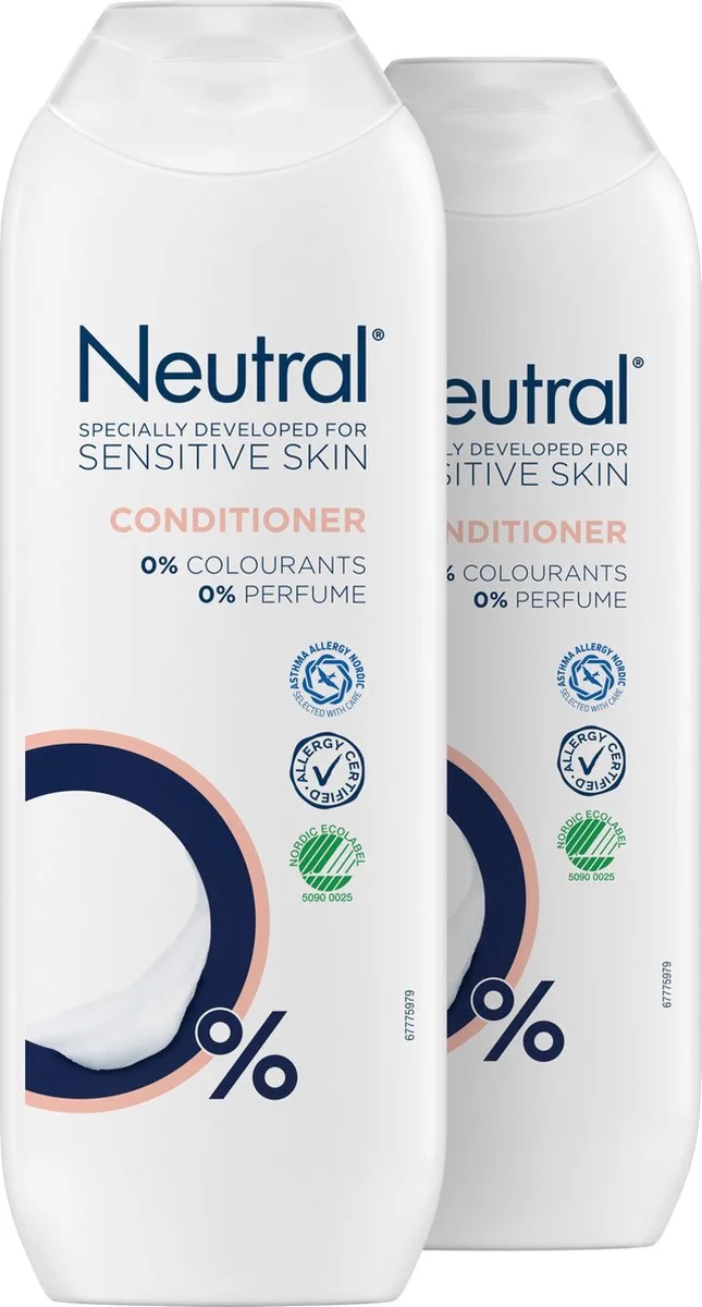 Neutral 0% Conditioner - 2 x 250ml van Neutral – productfoto