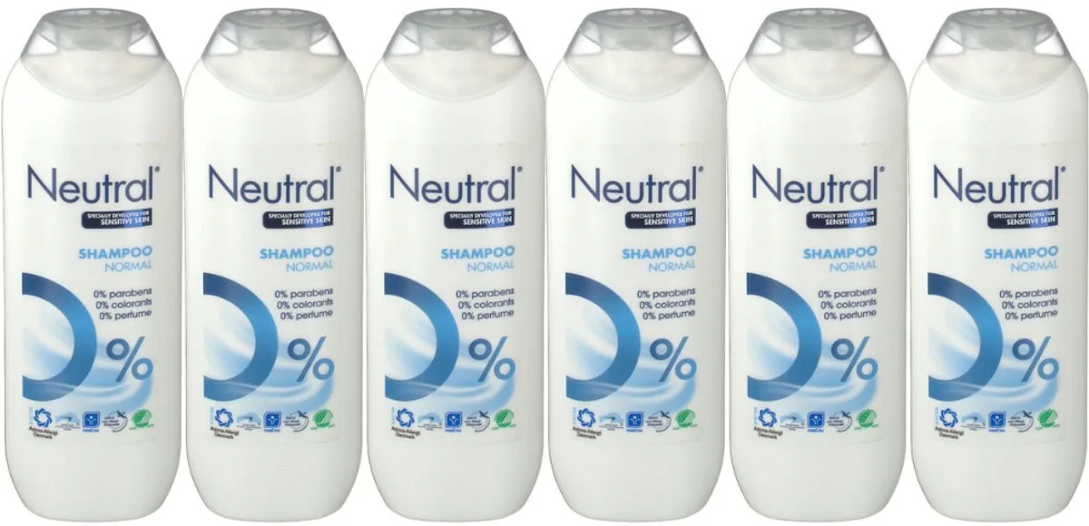 Shampoo - Sensitive Skin - 250ml x 6 de Neutral – photo produit