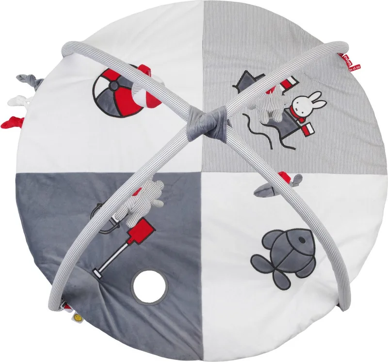 Baby Speelkleed met Boog - Fun at Sea - 0/6 maanden van Nijntje in Grijs – productfoto
