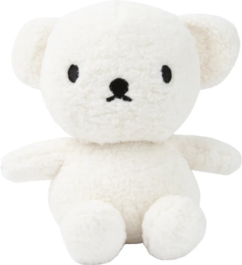 Boris Bear Teddy Knuffel 17 cm Cream van Nijntje in Ecru, Wit – productfoto