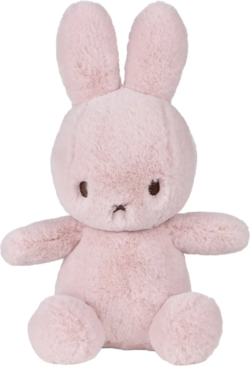 Cozy Miffy Knuffel - Pink - 23 cm fra Nijntje i Lyserød – produktbillede