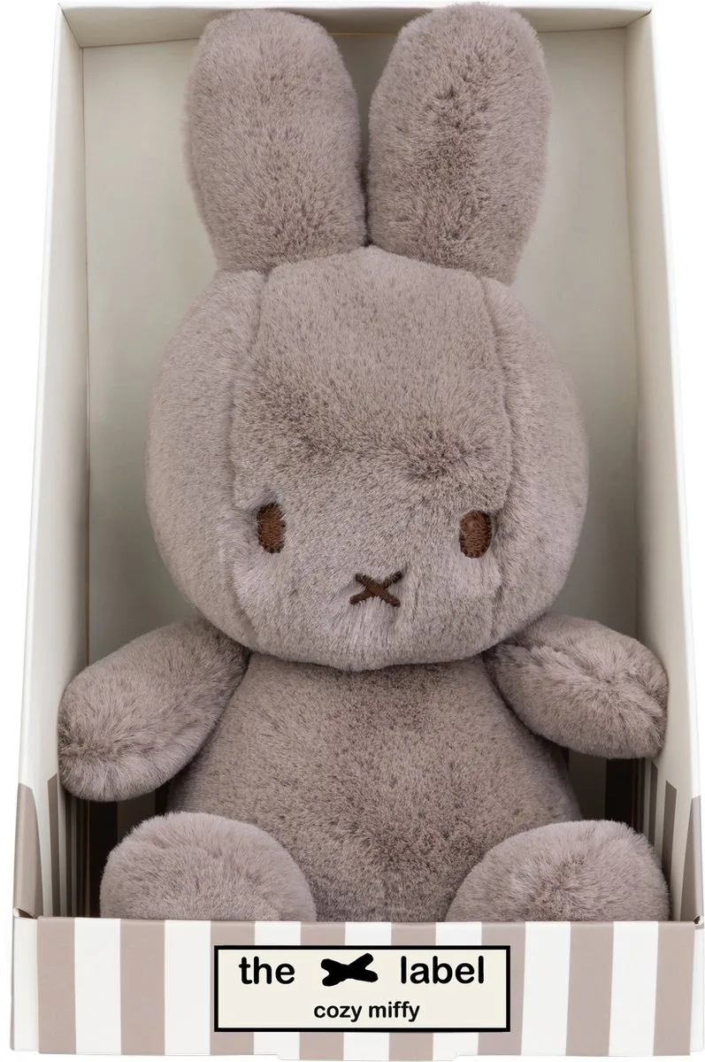 Cozy Miffy Knuffel - Taupe - 23 cm fra Nijntje i Beige, Brun – produktbillede