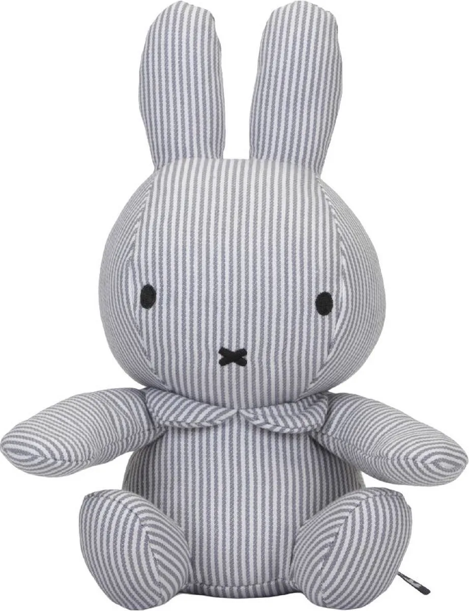 Fun at Sea - Kiekeboe Knuffel - Grijs - 28cm de Nijntje en Multicolore – photo produit