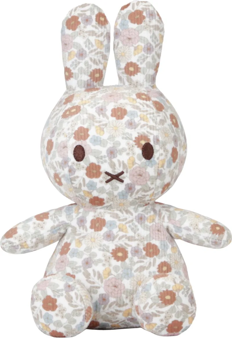 Vintage Flowers All Over Knuffel 35 cm van Nijntje in Little Flower All Over – productfoto