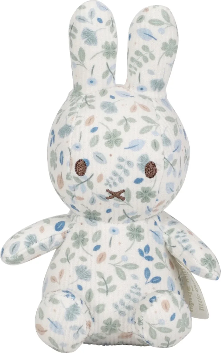 X Little Dutch Lucky All-Over Knuffel - 15 cm - Leaves van Nijntje in Meerkleurig – productfoto
