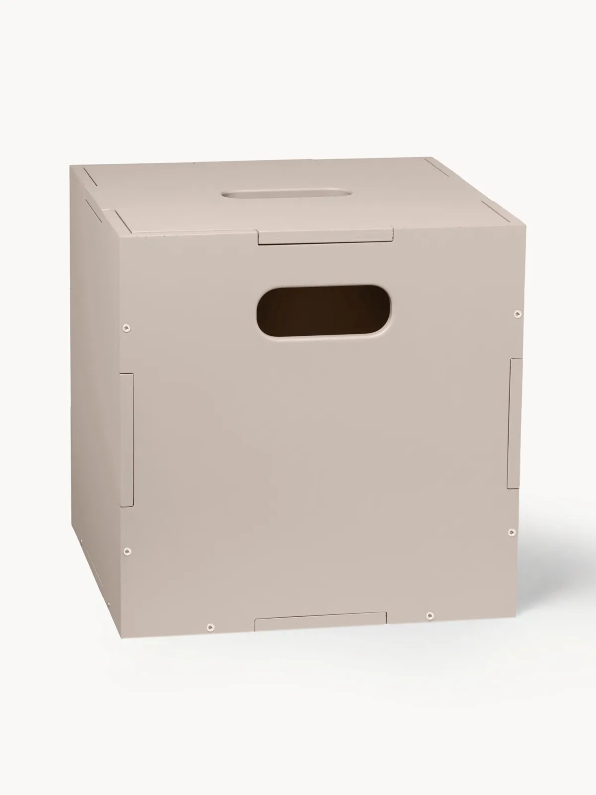 Houten opbergdoos Cube van Nofred – productfoto