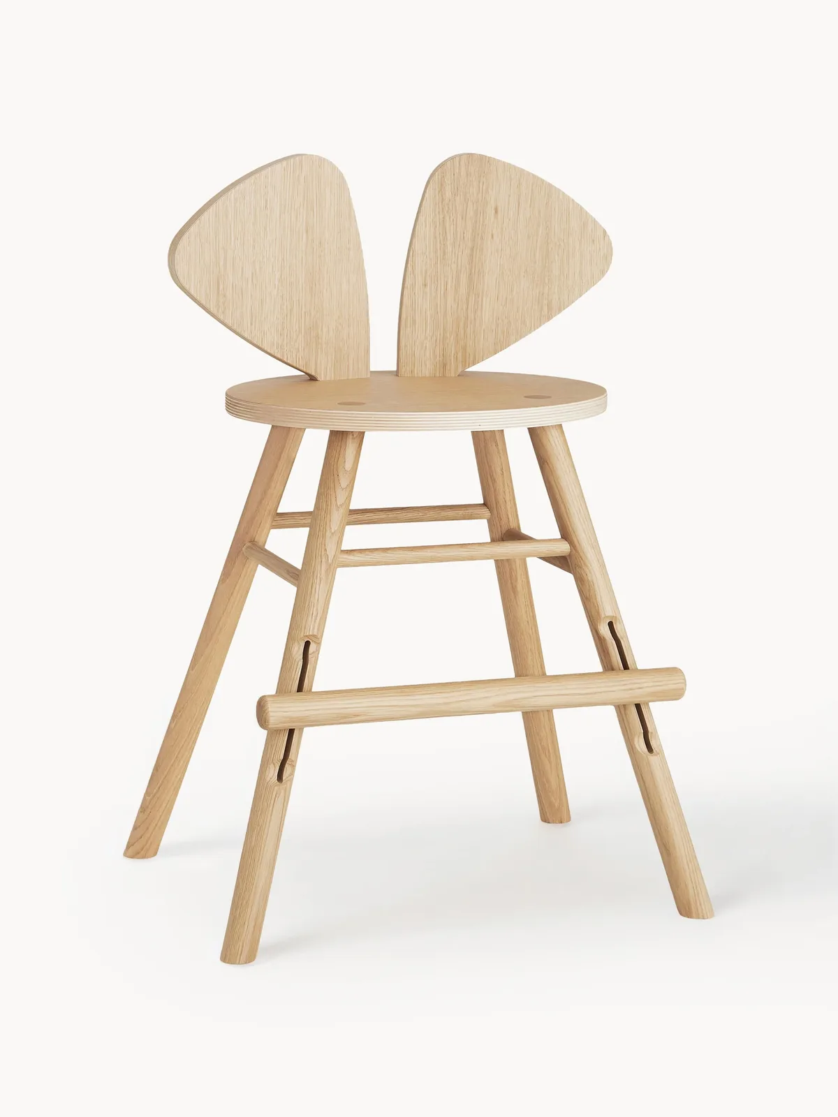 Kinderhouten kinderstoel Mouse Junior van Nofred – productfoto