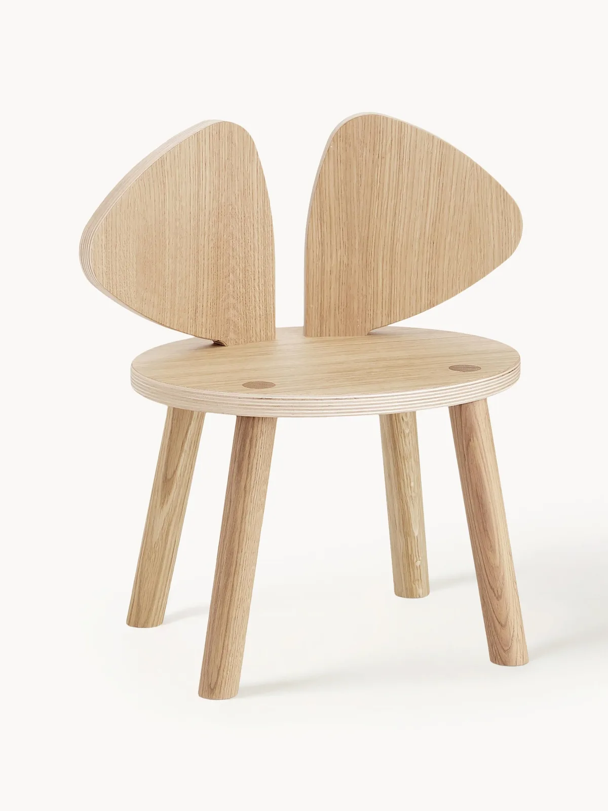 Kinderstoel Mouse van hout van Nofred – productfoto