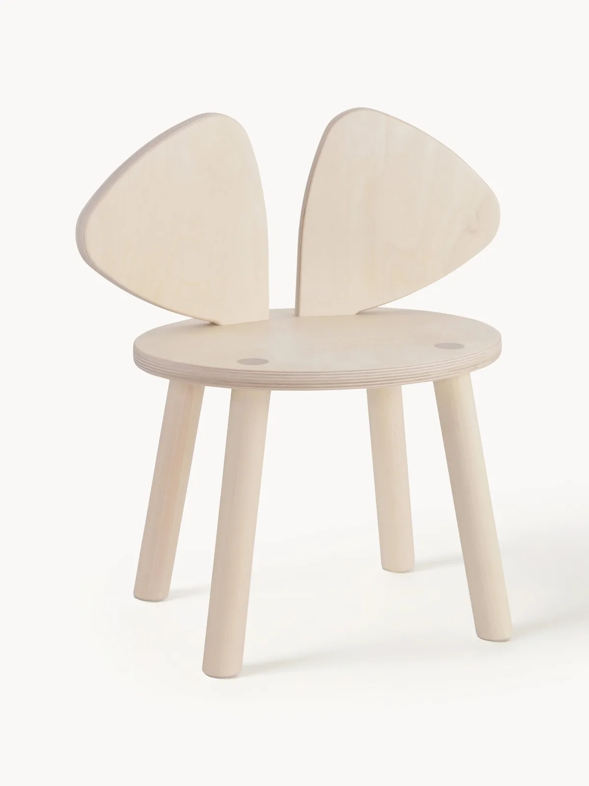 Kinderstoel Mouse van hout van Nofred – productfoto