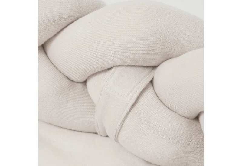 Knuffelnest, bednestje, reisbed Cocoon, Mozesmandje, 3in1: gevlochten bedslang + kruipdeken + babynest van Nordic Coast Company in Beige – productfoto 2 van 5