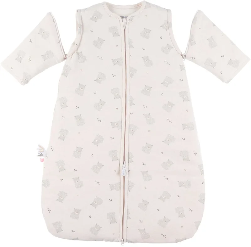 F&O Slaapzak - Maat 70 cm - Jersey van Noukie's in Wit off white – productfoto