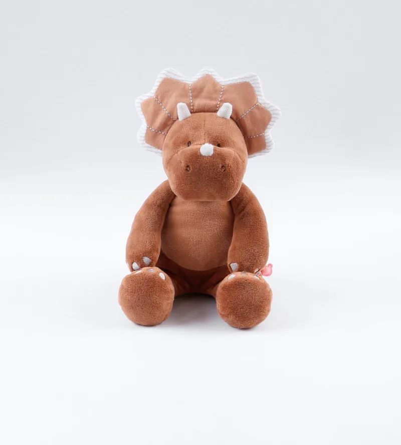 Knuffel - Dino - Small 25 cm by Noukie's in Kaneelbruin – product photo