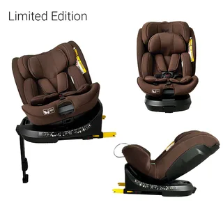 Autostoel Novi Donna Premium Limited Edition I-size 360° Espresso Brown van Novi Baby – productfoto 1 van 4