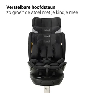 Autostoel Novi Joey Pro 360° All Black by Novi Baby – product photo 4 of 4