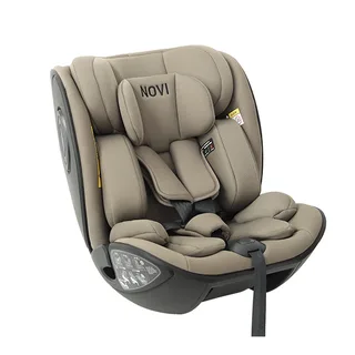 Autostoel Novi Joey Pro 360° Dark Taupe van Novi Baby – productfoto 1 van 4