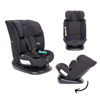 Autostoel Novi Lucas Premium 360 Gordel All Black van Novi Baby – productfoto 1 van 4
