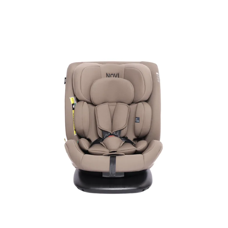 Autostoel Novi Lucas Premium 360 Gordel Dark Taupe van Novi Baby – productfoto 3 van 4