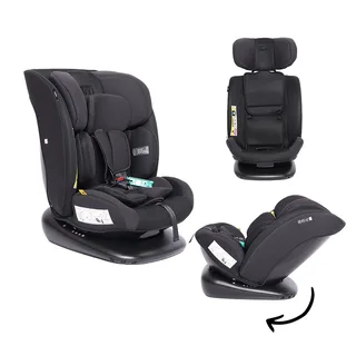Autostoel Novi Tobias Go 360 All Black van Novi Baby – productfoto 1 van 4