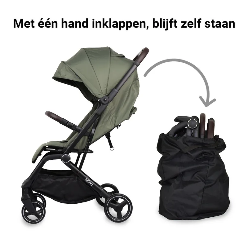 Buggy Novi Cloud Go Forest Green by Novi Baby – product photo 3 of 4