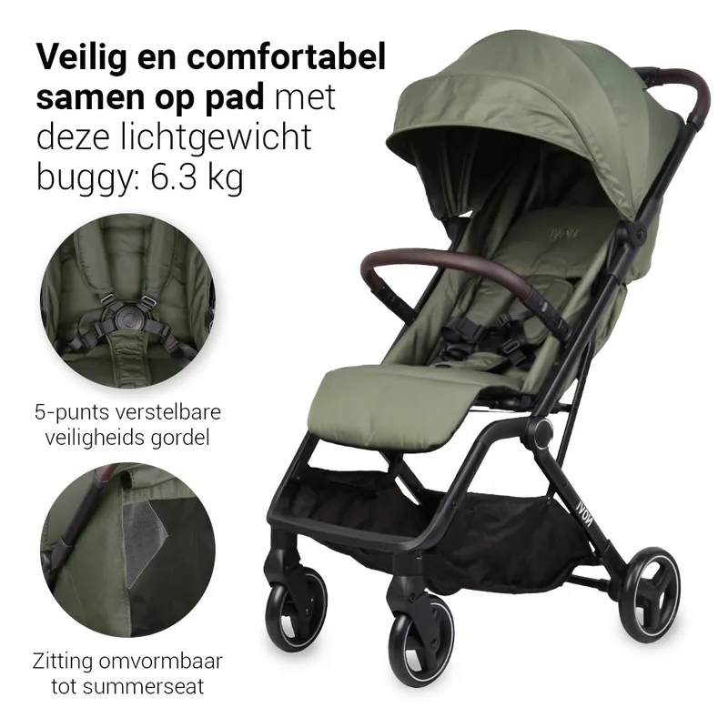 Buggy Novi Cloud Go Forest Green by Novi Baby – product photo 2 of 4