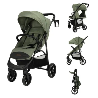 Buggy Novi Grande Go V2 Green Melange by Novi Baby – product photo 1 of 4