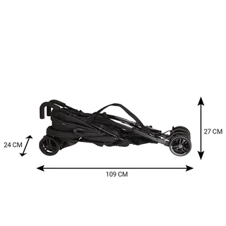 Buggy Novi Nick Black Melange van Novi Baby – productfoto 3 van 4