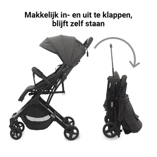 Buggy Novi Travel Go Black Melange by Novi Baby – product photo 3 of 4