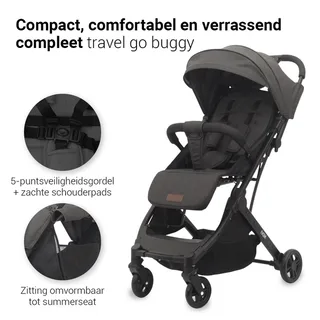 Buggy Novi Travel Go Black Melange by Novi Baby – product photo 2 of 4
