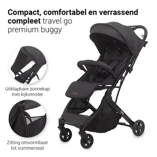 Buggy Novi Travel Go Premium All Black by Novi Baby – product photo 2 of 4