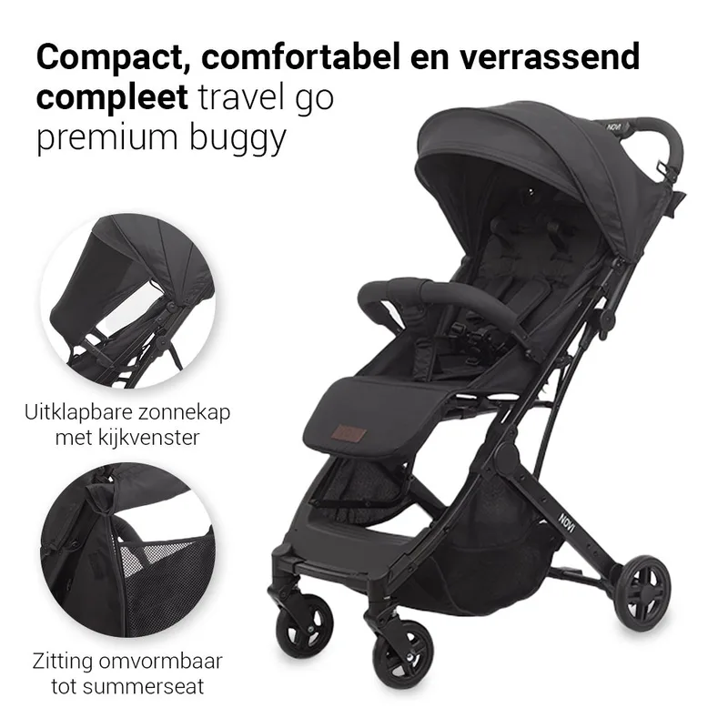 Buggy Novi Travel Go Premium All Black by Novi Baby – product photo 2 of 4