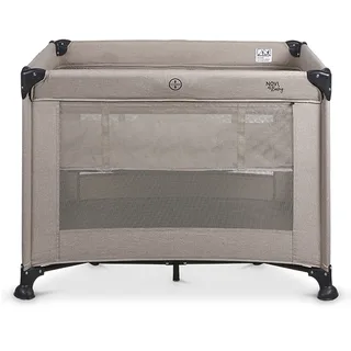Campingbed/Box Novi Nolan Luxe Air+ Sand Melange van Novi Baby – productfoto 3 van 4