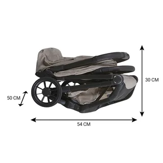 Cloud Premium Buggy - Sand Melange von Novi Baby in Zand – Produktfoto 4 von 4