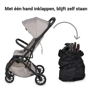 Cloud Premium Buggy - Sand Melange von Novi Baby in Zand – Produktfoto 3 von 4